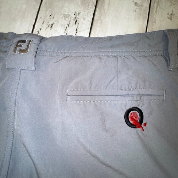 FootJoy Men's Performance Stretch 9" Inseam Golf Shorts Style 23933 Gray Size 38 - Picture 6 of 6